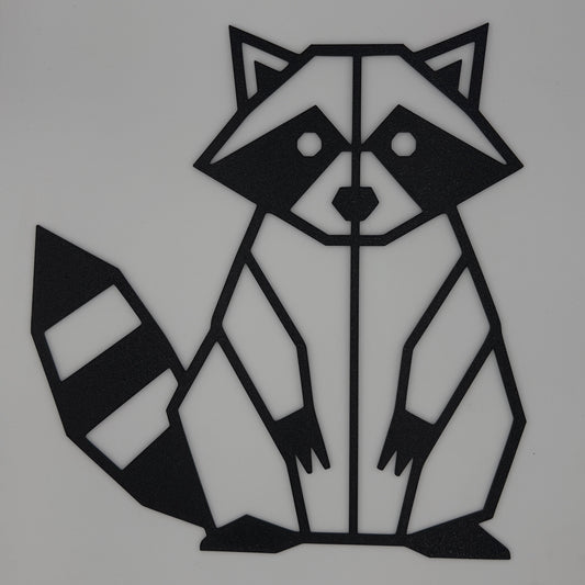 Geometryczny Szop– nowoczesna ozdoba ścienna w stylu minimalistycznym, wykonana z PLA, projekt CNC3DX.